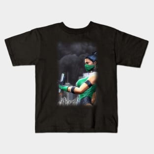 Jade Mortal Kombat (MK9) - Poster,greeting cards and more. Kids T-Shirt